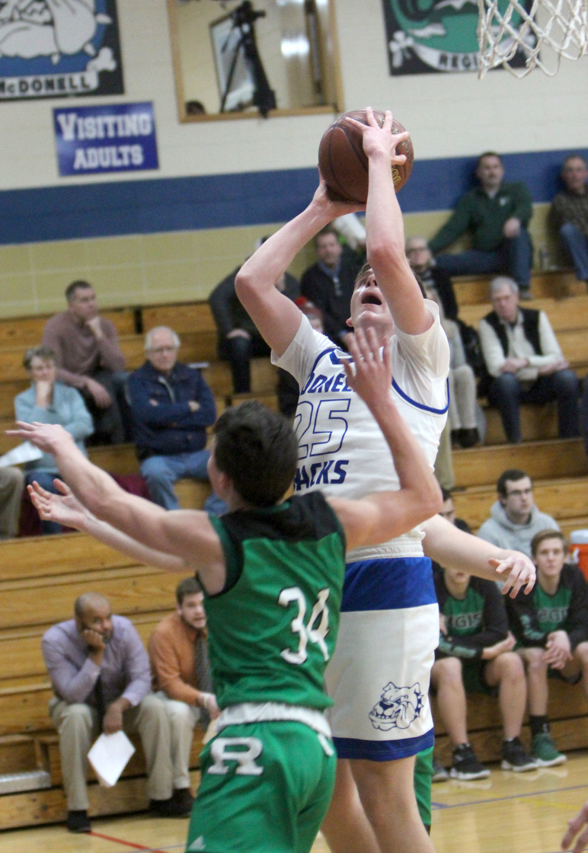 Eau Claire Regis at McDonell boys basketball 2-13-19